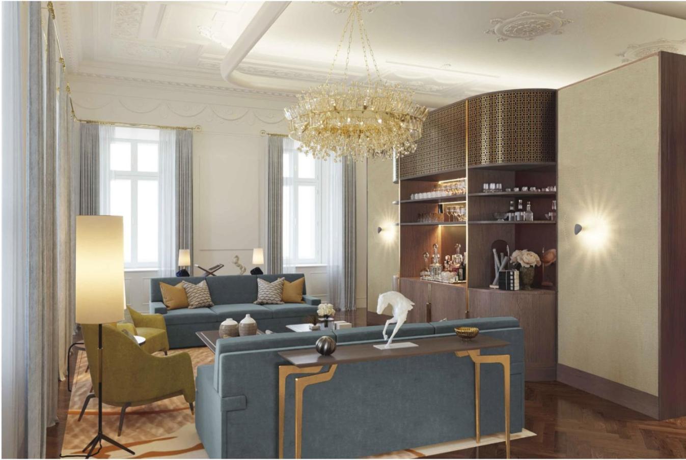 Hotel Rosewood Viena Exterior foto The interior of the hotel