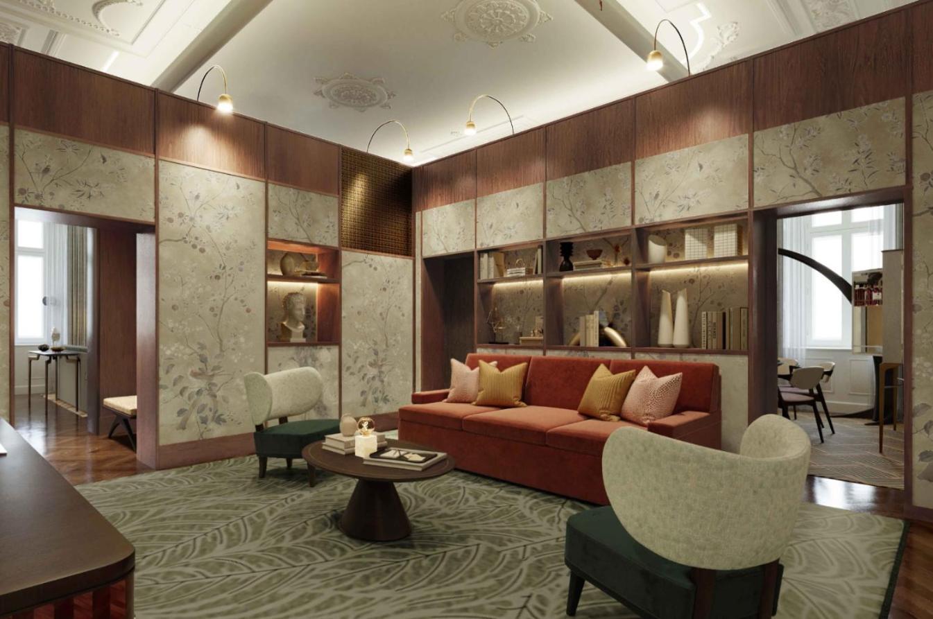 Hotel Rosewood Viena Exterior foto The Drawing Room
